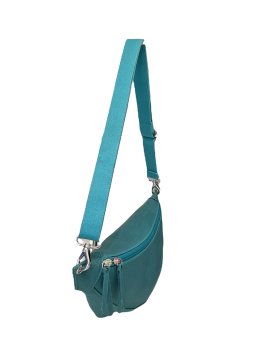 Les Ateliers Foures B125 - CUIR DE VACHETTE - LAGON sac banane atalante medium Sacs à mains