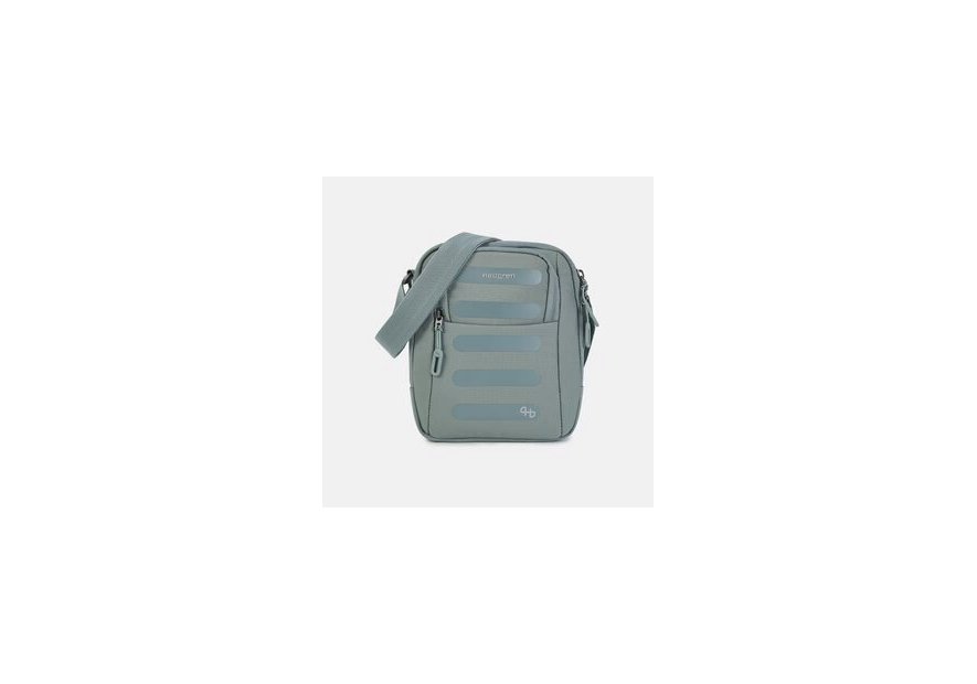 Hedgren HCMBY05/RELAX - RPET - GRIS VERT hedgren-relax-sacoche mixte sac h zip