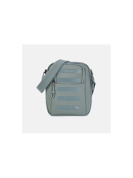 Hedgren HCMBY05/RELAX - RPET - GRIS VERT hedgren-relax-sacoche mixte sac h zip