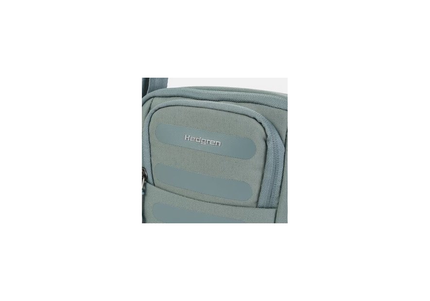 Hedgren HCMBY05/RELAX - RPET - GRIS VERT hedgren-relax-sacoche mixte sac h zip
