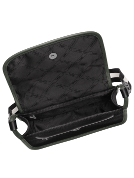 Longchamp 10135/HFN - LAINE /CUIR - NOIR sac bandoulière m le foulonné Sacs à mains