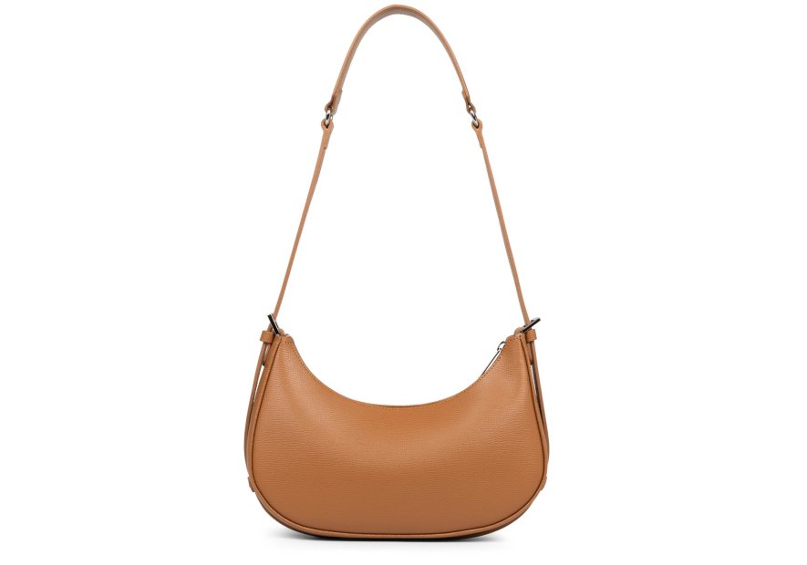 Lancaster 438-001 - CUIR DE VACHETTE - CAM sac demi lune sierra Sacs à mains