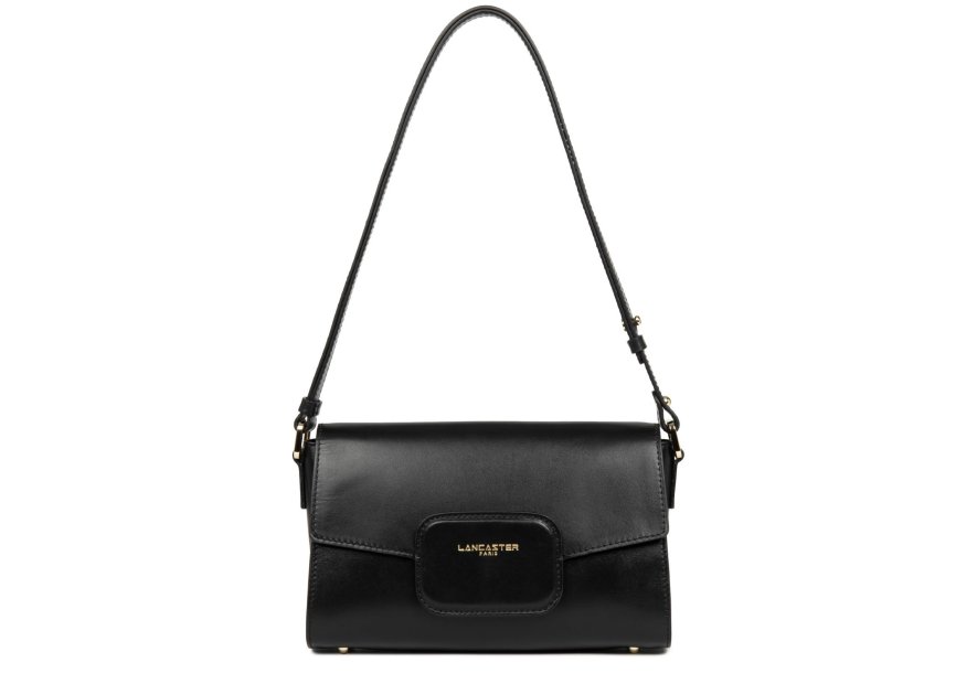 Lancaster 480-054 - CUIR DE VACHETTE - NOI sac trotteur paris pad Sacs à mains