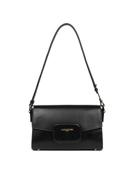 Lancaster 480-054 - CUIR DE VACHETTE - NOI sac trotteur paris pad Sacs à mains