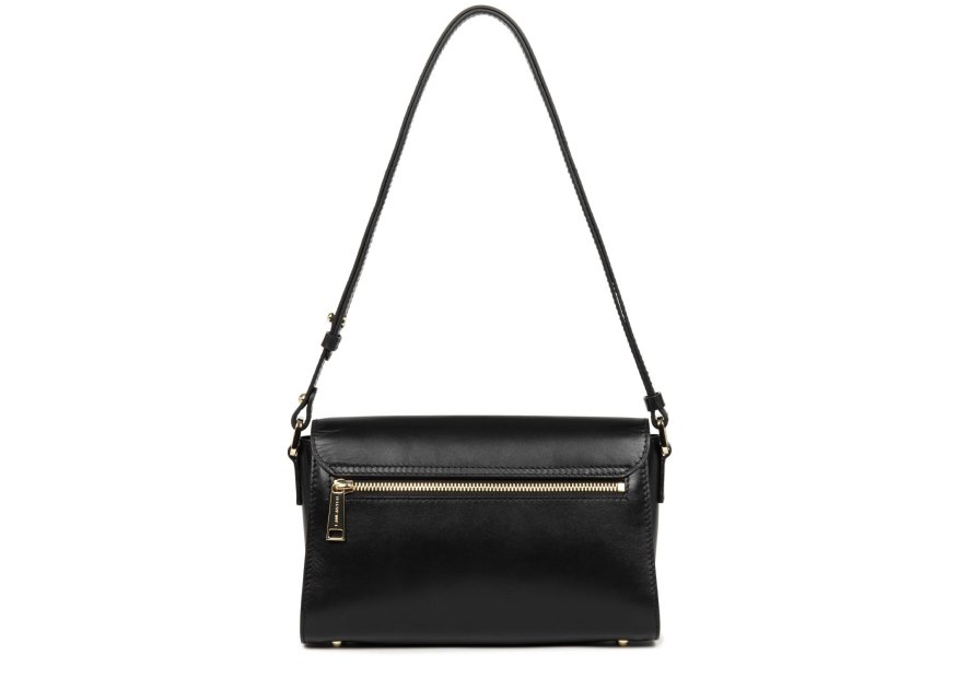 Lancaster 480-054 - CUIR DE VACHETTE - NOI sac trotteur paris pad Sacs à mains