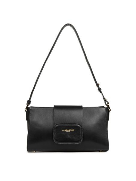 Lancaster 480-055 - CUIR DE VACHETTE - NOI sac trotteur paris pad Sacs à mains