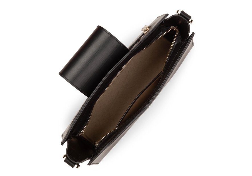 Lancaster 480-055 - CUIR DE VACHETTE - NOI sac trotteur paris pad Sacs à mains