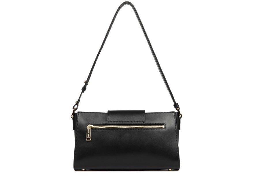 Lancaster 480-055 - CUIR DE VACHETTE - NOI sac trotteur paris pad Sacs à mains