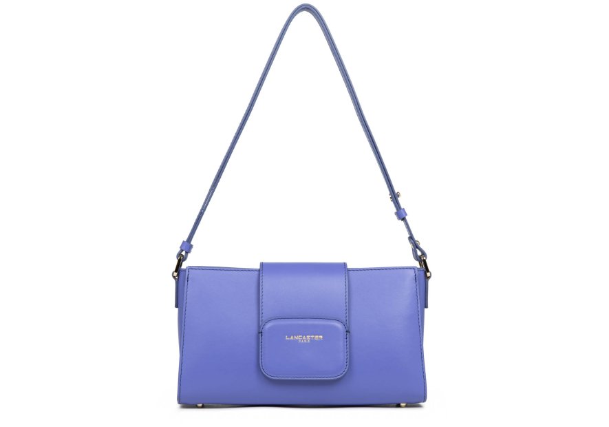 Lancaster 480-055 - CUIR DE VACHETTE - BLE sac trotteur paris pad Sacs à mains