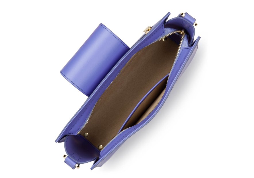 Lancaster 480-055 - CUIR DE VACHETTE - BLE sac trotteur paris pad Sacs à mains