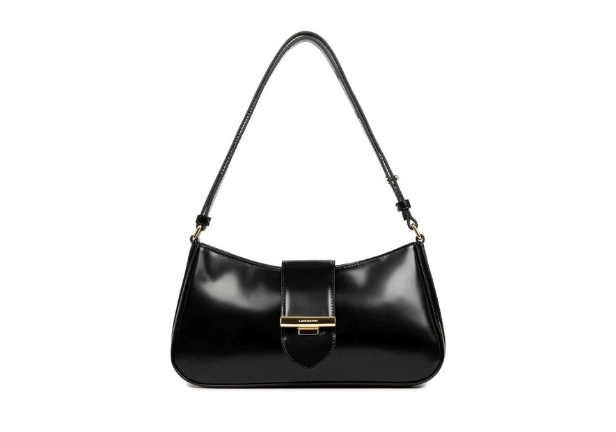 Lancaster 531-051 - CUIR DE VACHETTE - NOI sac besace gelato ily Sacs à mains