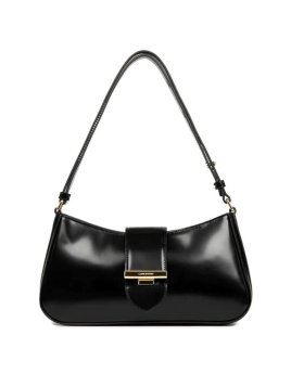 Lancaster 531-051 - CUIR DE VACHETTE - NOI sac besace gelato ily Sacs à mains