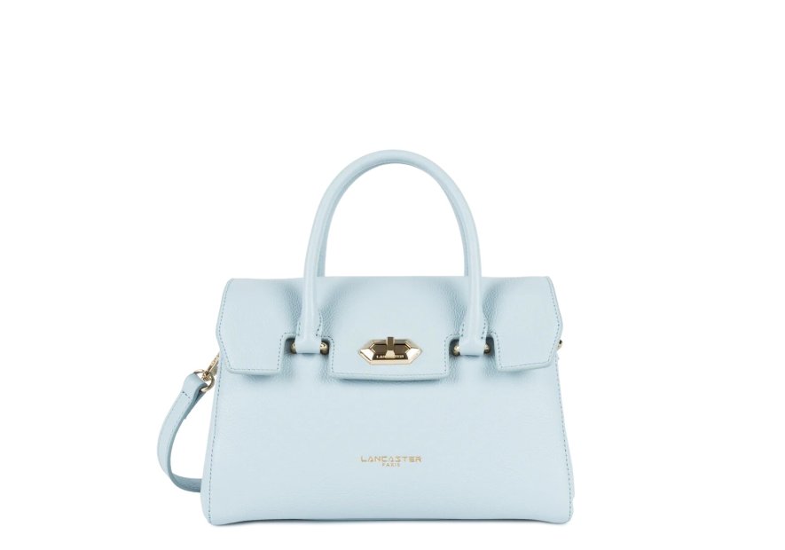 Lancaster 547-77 - CUIR DE VACHETTE - BLEU sac à main milano cosmos Sacs à mains