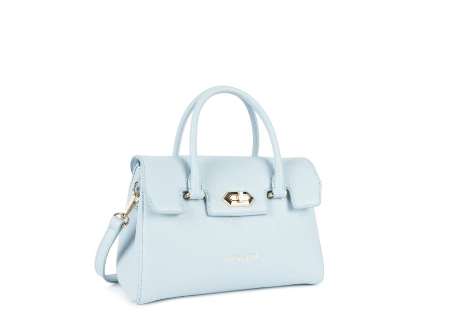 Lancaster 547-77 - CUIR DE VACHETTE - BLEU sac à main milano cosmos Sacs à mains