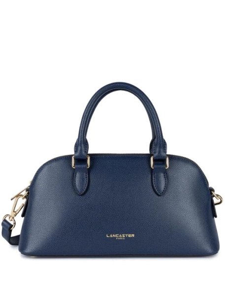 Lancaster 538-003 - CUIR DE VACHETTE - BLE grand sac demi lune sierra jia sacs-a-mains