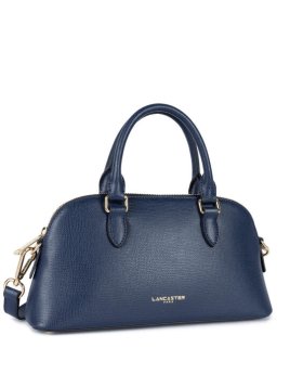 Lancaster 538-003 - CUIR DE VACHETTE - BLE grand sac demi lune sierra jia Sacs à mains