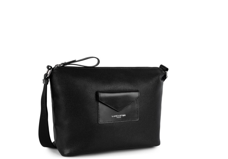 Lancaster 517-84 - POLYESTER - NOIR lancaster- maya- porté travers Sacs à mains