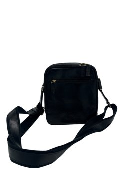 Gerard Henon 2270 - CUIR DE VACHETTE - NOIR sacoche porté travers henon sac h zip