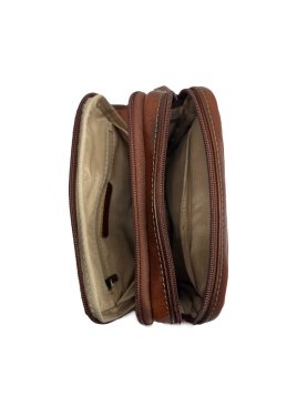 Gerard Henon 2270 - CUIR DE VACHETTE - CHOCOL sacoche porté travers henon sac h zip