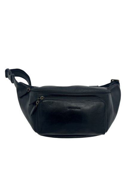Gerard Henon 2200 - CUIR DE VACHETTE - NOIR sac banane henon Sacs à mains
