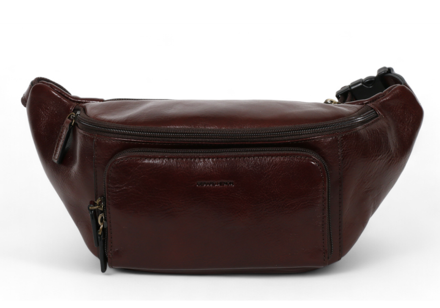 Gerard Henon 2200 - CUIR DE VACHETTE - CHOCOL sac banane henon Sacs à mains