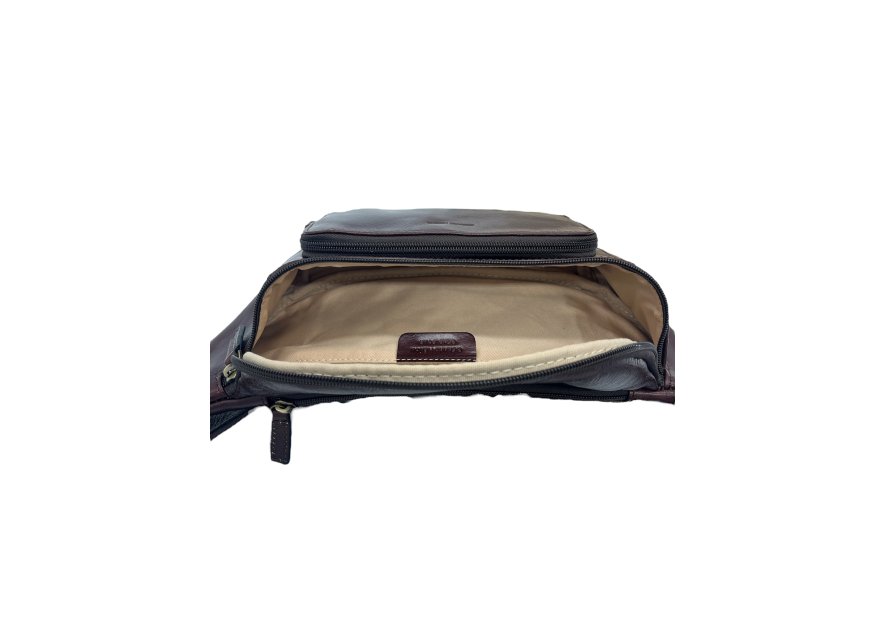 Gerard Henon 2200 - CUIR DE VACHETTE - CHOCOL sac banane henon Sacs à mains