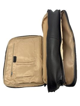 Gerard Henon 6987 - CUIR DE VACHETTE - CHOCO porte document de voyage Sac business