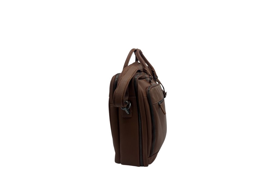 Gerard Henon 6987 - CUIR DE VACHETTE - MARRON porte document de voyage Sac business