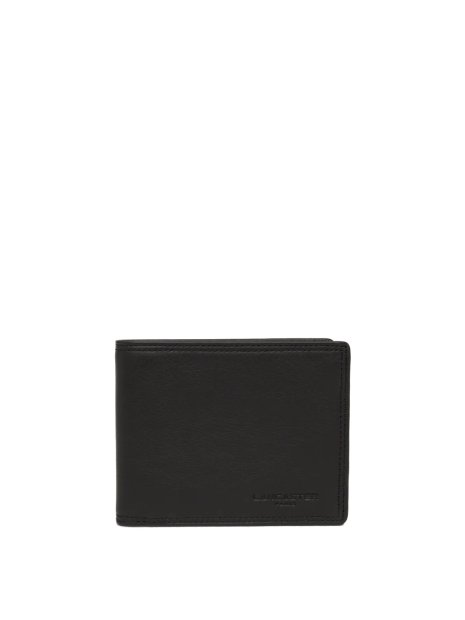 Lancaster 120-11 - CUIR DE VACHETTE - NOIR porte cartes soft vintage homme porte-cartes