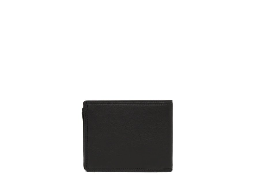 Lancaster 120-11 - CUIR DE VACHETTE - NOIR porte cartes soft vintage homme porte cartes