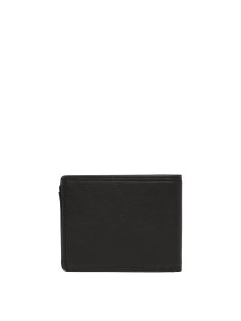 Lancaster 120-11 - CUIR DE VACHETTE - NOIR porte cartes soft vintage homme porte cartes