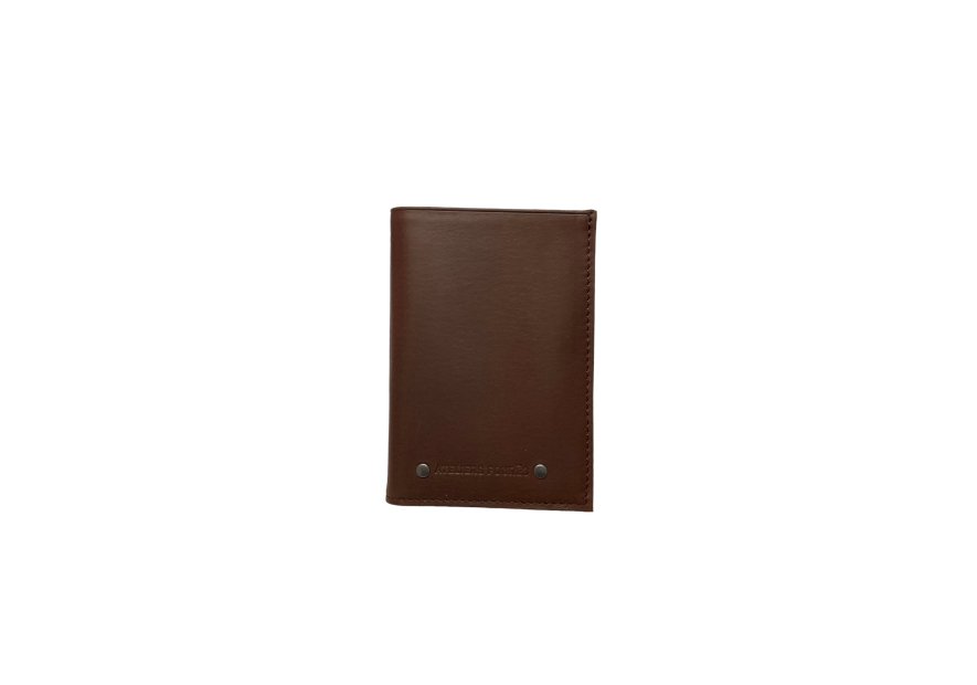 Les Ateliers Foures 970 - CUIR DE VACHETTE - COGNAC les ateliers foures-baroudeur-porte papiers porte cartes