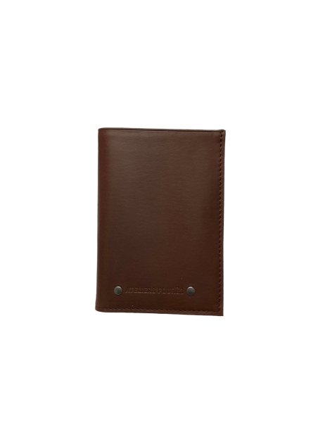 Les Ateliers Foures 970 - CUIR DE VACHETTE - COGNAC les ateliers foures-baroudeur-porte papiers porte cartes