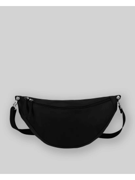 Les Ateliers Foures B124 - CUIR DE VACHETTE - NOIR les ateliers foures-baroudeuse-banane l Sacs à mains