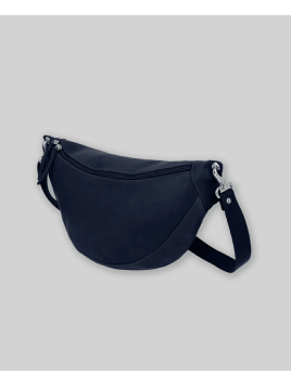 Les Ateliers Foures B124 - CUIR DE VACHETTE - NUIT les ateliers foures-baroudeuse-banane l Sacs à mains