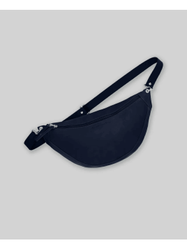 Les Ateliers Foures B124 - CUIR DE VACHETTE - NUIT les ateliers foures-baroudeuse-banane l Sacs à mains