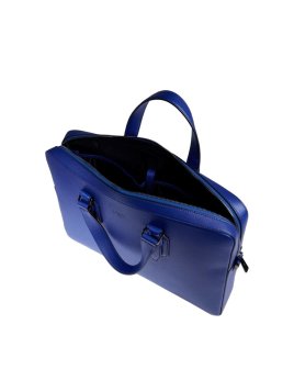 Lancel A13432 - CUIR DE VACHETTE - BLEU porte document lancel charlie Sac business