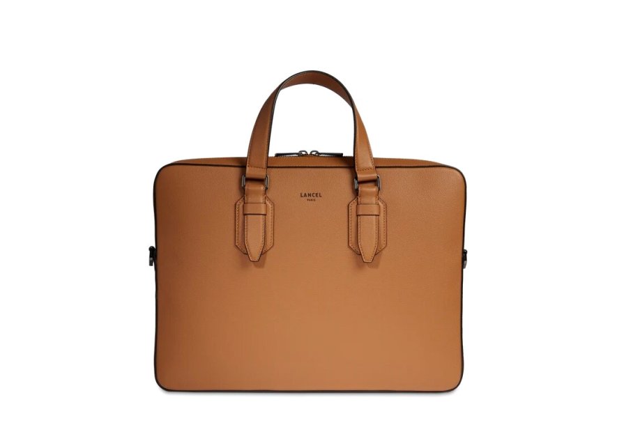 Lancel A13432 - CUIR DE VACHETTE - CAME porte document lancel charlie Sac business