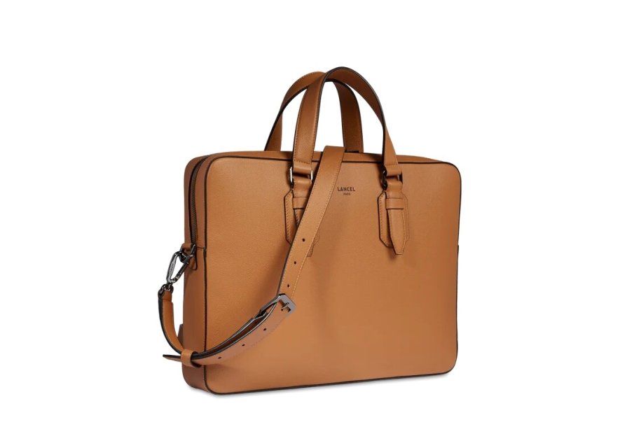 Lancel A13432 - CUIR DE VACHETTE - CAME porte document lancel charlie Sac business