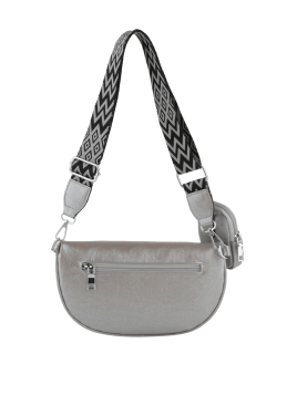 MIA & JOY MJ1706 - POLYURÉTHANE - ARGENT banane en toile enduite mia et joy Sacs à mains