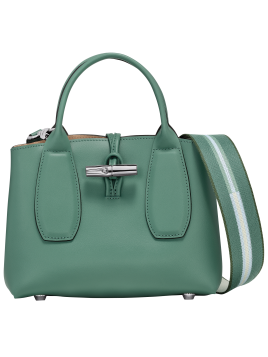 Longchamp 10058/HCN - CUIR DE VEAU - SAUGE roseau box m Sacs à mains