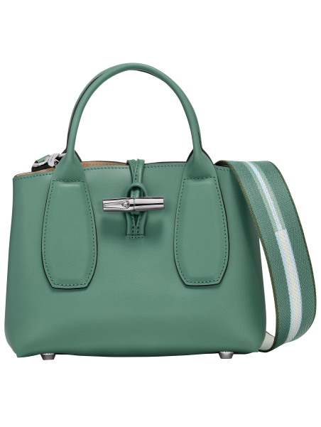 Longchamp 10058/HCN - CUIR DE VEAU - SAUGE roseau box m Sacs à mains