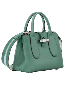 Longchamp 10058/HCN - CUIR DE VEAU - SAUGE roseau box m Sacs à mains