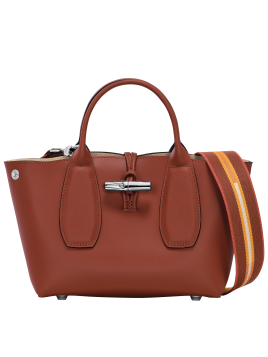 Longchamp 10058/HCN - CUIR DE VEAU - ACAJO roseau box m Sacs à mains
