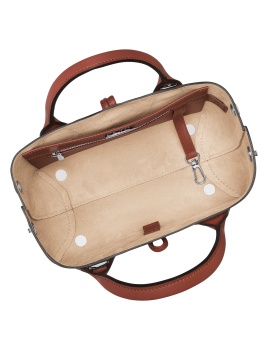 Longchamp 10058/HCN - CUIR DE VEAU - ACAJO roseau box m Sacs à mains