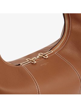 Le Tanneur TJET1410 - CUIR DE VACHETTE - TA le tanneur - juliette- sac hobo porté épaule shopping