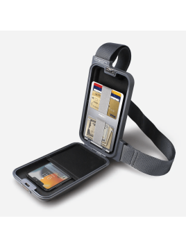 Ögon Design PHONE BAG - ALUMINIUM - SILVER ögon-phone bag-banane bandoulière banane d'epaule