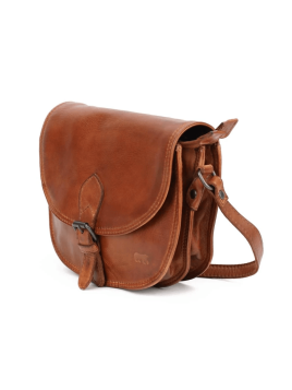 Bear Design CL41770 - CUIR DE VACHETTE - COG bear- classic- sac rabat porté travers Sacs à mains