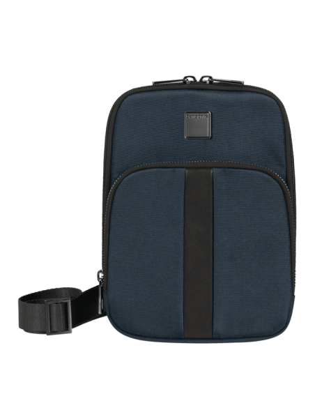 Samsonite 146474 - POLYESTER - BLEU sackquare- samsonite- sacoche porté travers sac h zip