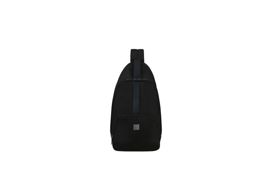 Samsonite 146476 - POLYESTER - NOIR sac homme style holster samsonite sacksquare banane d'epaule